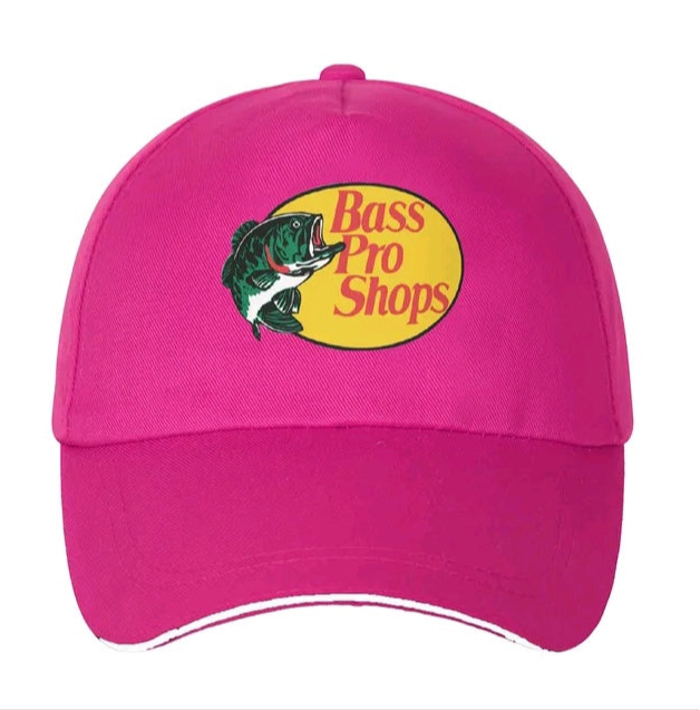 Pink Bass Pro Snapback Cap