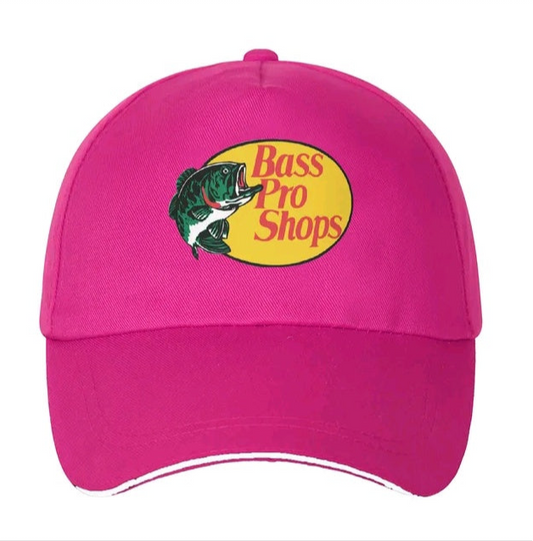 Pink Bass Pro Snapback Cap
