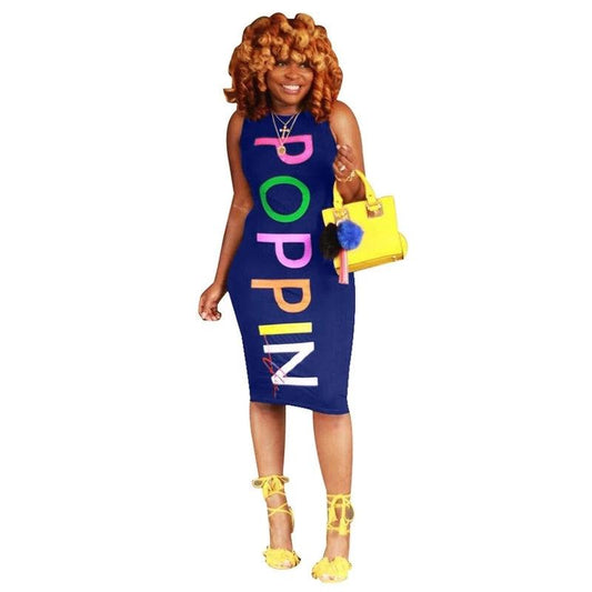 Streetwear Pencil Bandage Dress